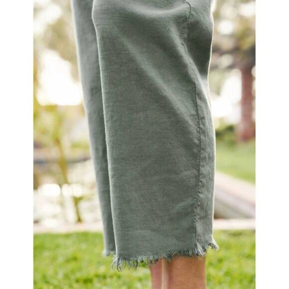 Frank & Eileen Kinsale Italian Performance Linen Trouser sz 2 - Picture 3 of 16